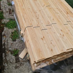 Rhombusleisten Sibirische Lärche 19 x 95 mm Neigungswinkel 45°