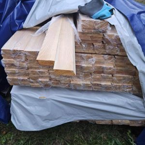 Rhombusleisten Sibirische Lärche 20 x 68 mm Neigungswinkel 30°