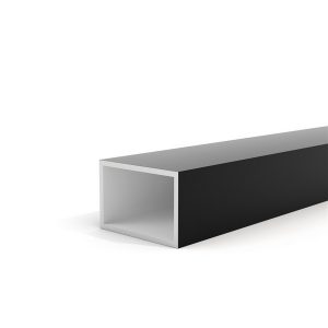 Aluminium Unterkonstruktion 60x40 mm 2 mm Schwarz