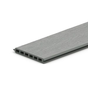 WPC Zaunelemente Steckprofil 162x20 mm Holzoptik 4 Paneele